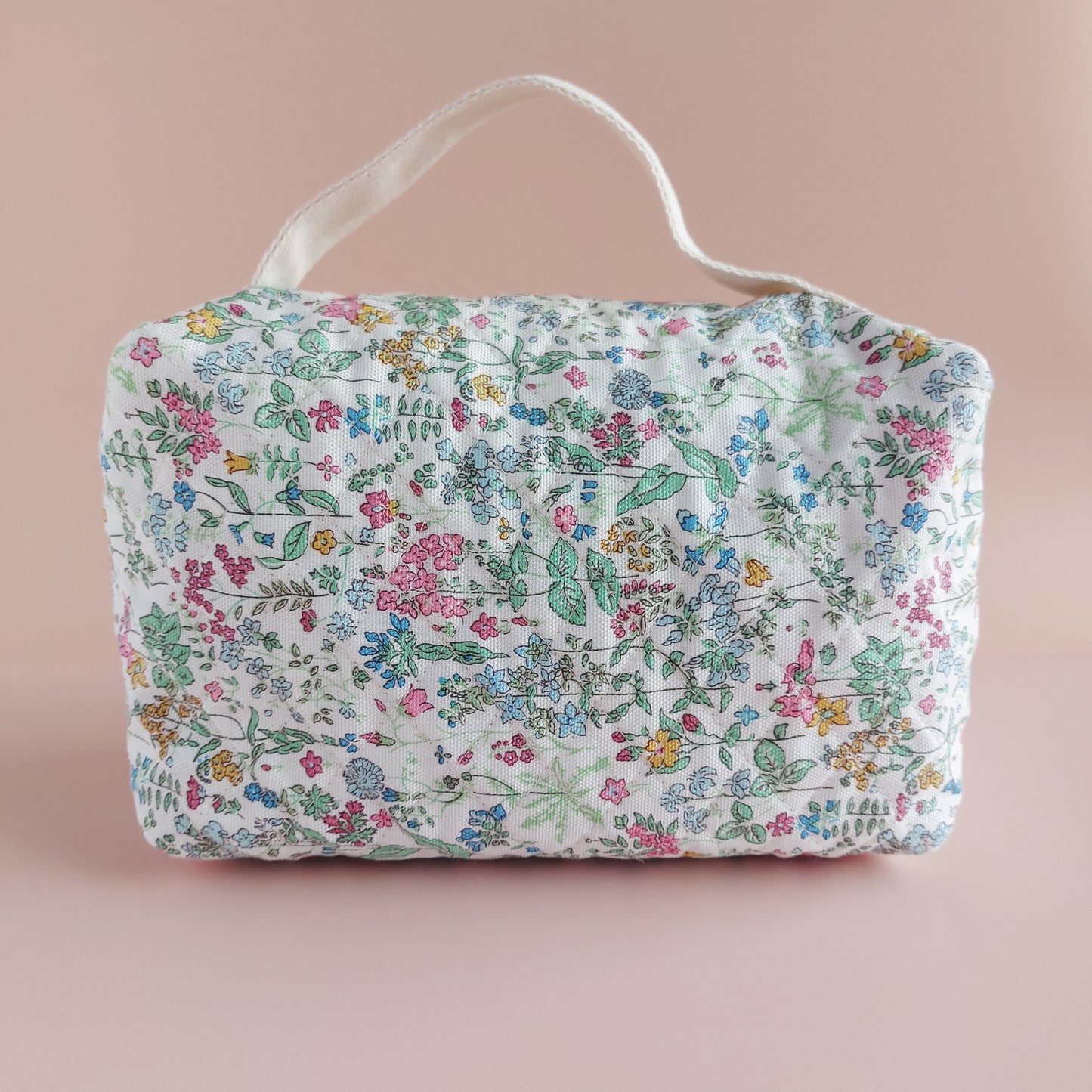 Quilted Vanity Bag | Field Flowers