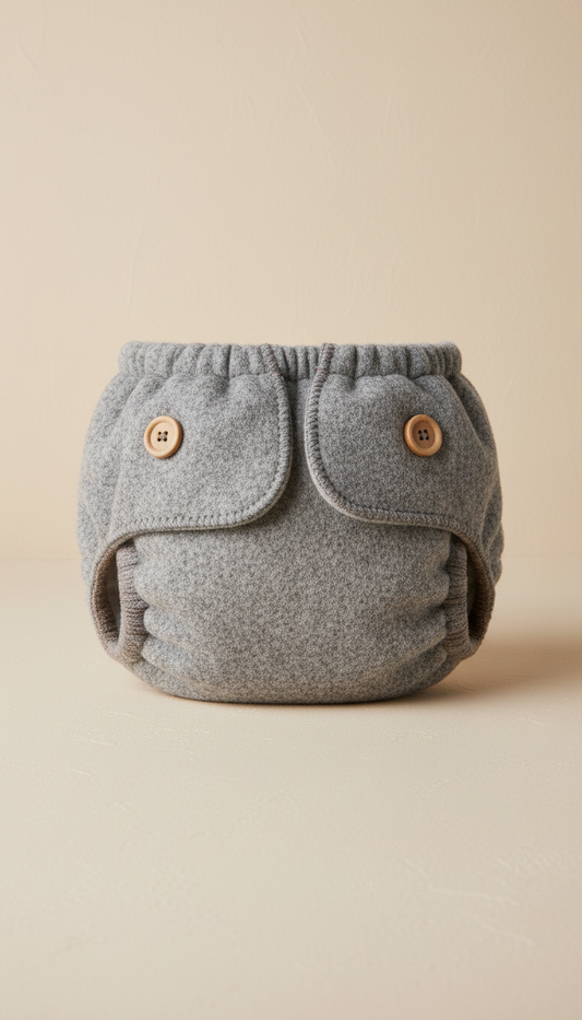 Wool Diaper Cover with Snug Fit