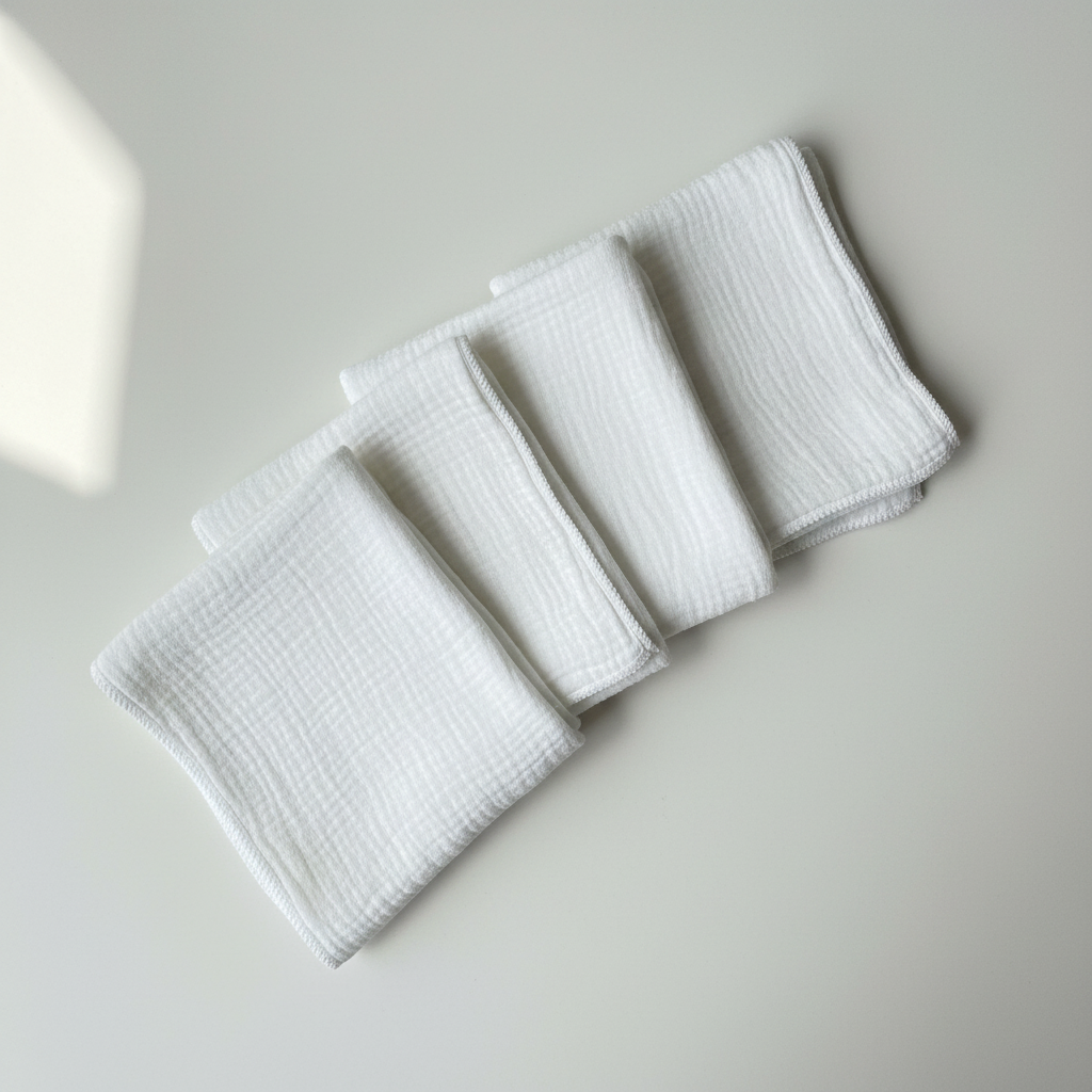 Organic Cotton Muslin Flat