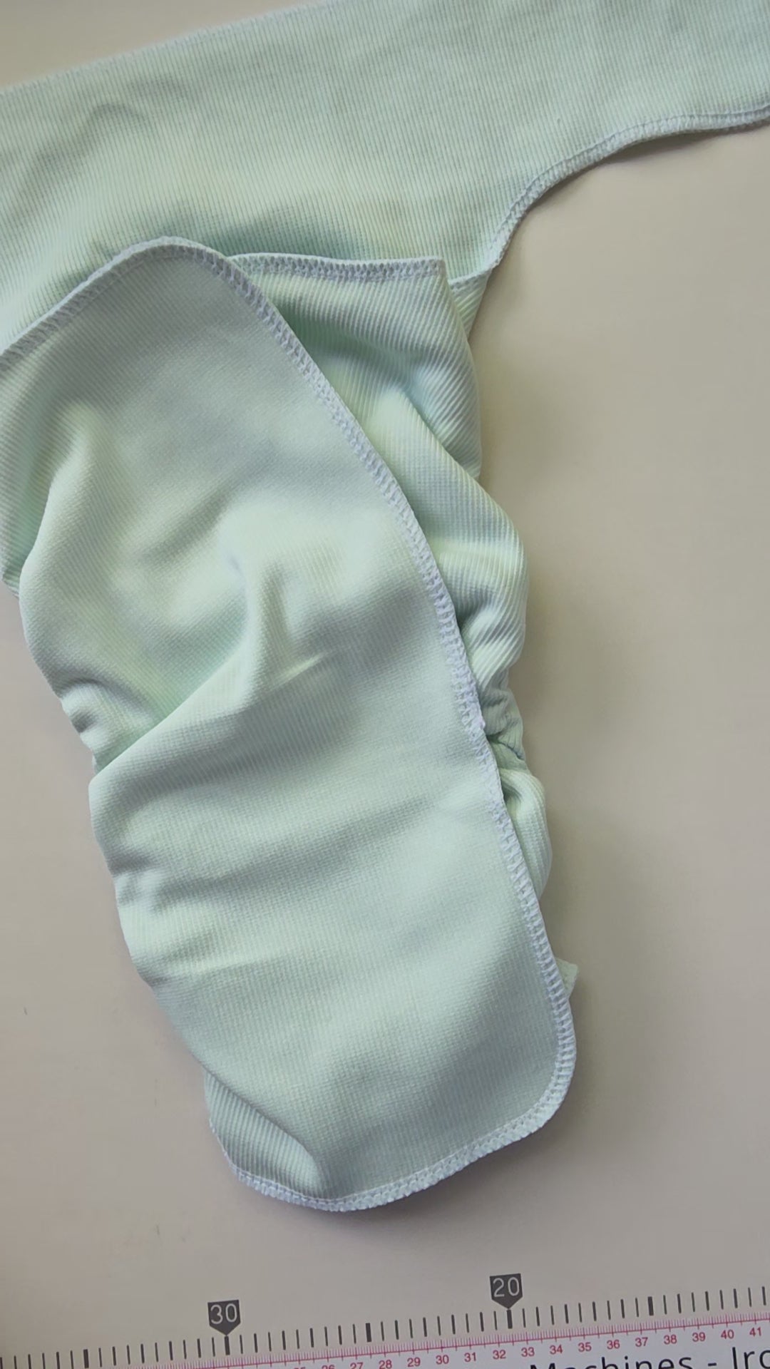 Preflat Cloth Diaper folding technique